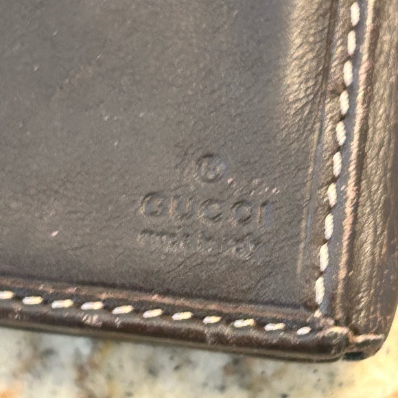 Gucci monogram canvas & leather wallet - Picture 6 of 10